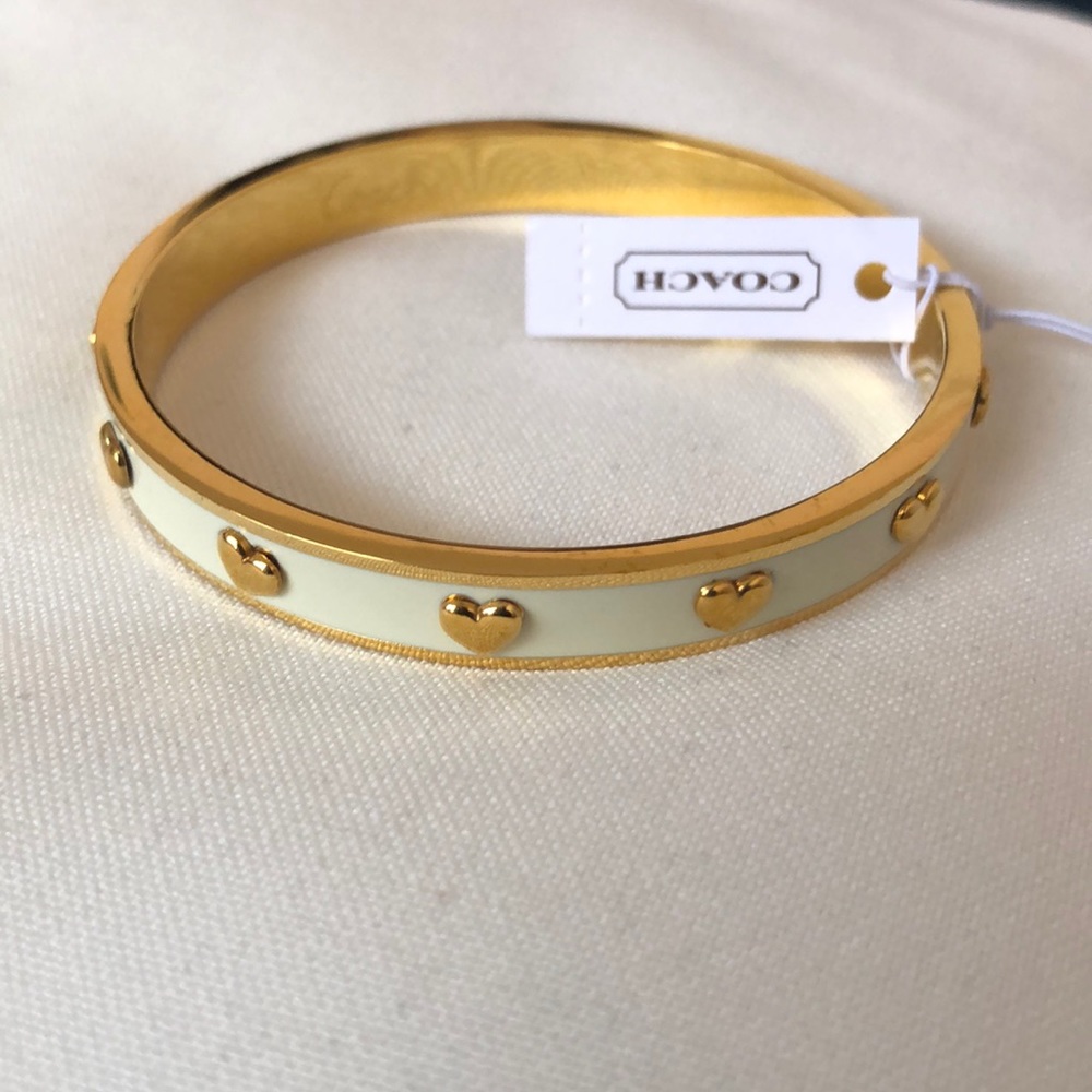 Brand new Coach heart bangle/ bracelet